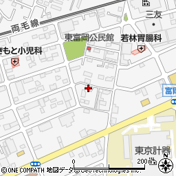 栃木県佐野市富岡町1636周辺の地図