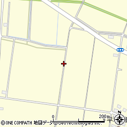 茨城県筑西市下平塚197周辺の地図
