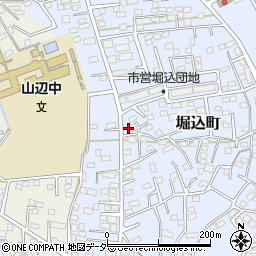 栃木県足利市堀込町2951-4周辺の地図