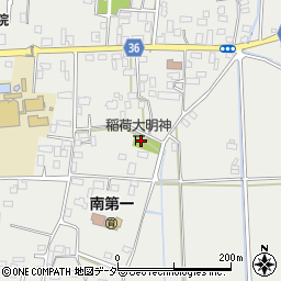 栃木県栃木市大平町西水代1721周辺の地図