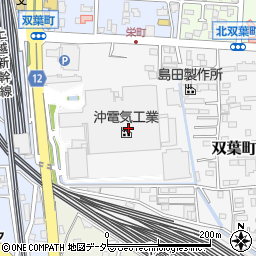 沖電気工業株式会社周辺の地図