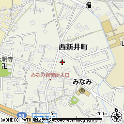 栃木県足利市西新井町3247周辺の地図