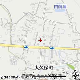 栃木県足利市大久保町1217周辺の地図