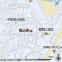 栃木県足利市堀込町2962-15周辺の地図