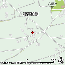長野県安曇野市穂高柏原3745周辺の地図