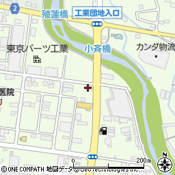 鈴木楽器株式会社　伊勢崎支店周辺の地図