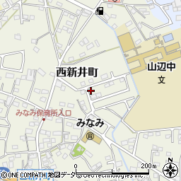 栃木県足利市西新井町3205-12周辺の地図