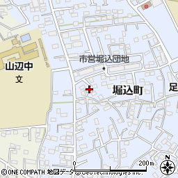 栃木県足利市堀込町2952-2周辺の地図