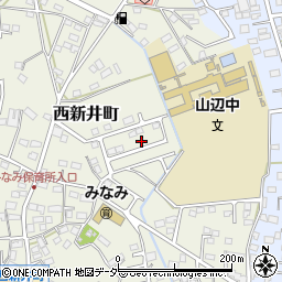 栃木県足利市西新井町3204-8周辺の地図