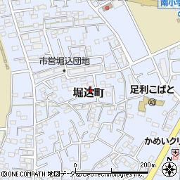 栃木県足利市堀込町2956-3周辺の地図