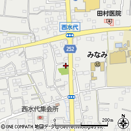 栃木県栃木市大平町西水代1972周辺の地図