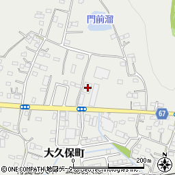 栃木県足利市大久保町1214周辺の地図