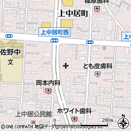 アップル高崎店周辺の地図