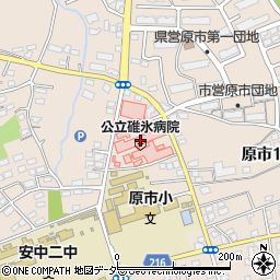 公立碓氷病院周辺の地図