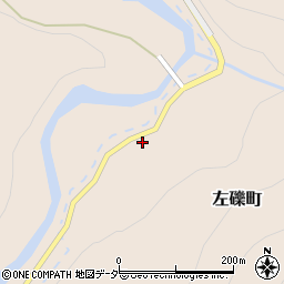 石川県白山市左礫町ニ周辺の地図