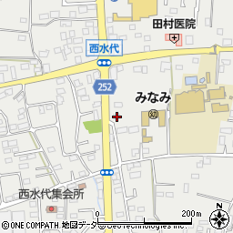 栃木県栃木市大平町西水代1749周辺の地図
