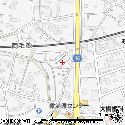 栃木県佐野市富岡町244周辺の地図