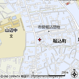 栃木県足利市堀込町2952-1周辺の地図