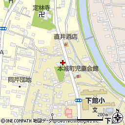 茨城県筑西市甲573-1周辺の地図