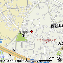 栃木県足利市西新井町3389-2周辺の地図