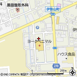 ヨークベニマル佐野伊勢山町店駐車場周辺の地図