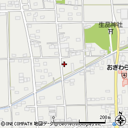群馬県太田市新田市野井町1881周辺の地図