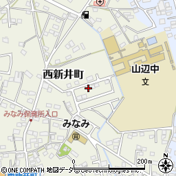 栃木県足利市西新井町3204-16周辺の地図