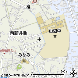 栃木県足利市西新井町3204-25周辺の地図