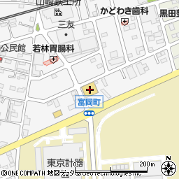 栃木県佐野市富岡町1712周辺の地図