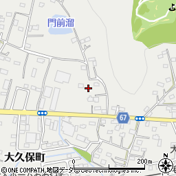 栃木県足利市大久保町1168周辺の地図