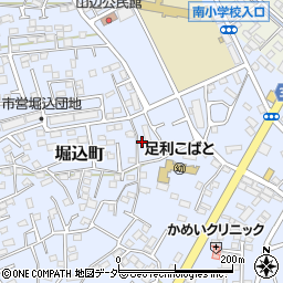 栃木県足利市堀込町2969周辺の地図