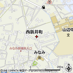 栃木県足利市西新井町3205-26周辺の地図