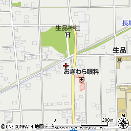 生品神社社務所周辺の地図