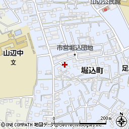 栃木県足利市堀込町2957-3周辺の地図