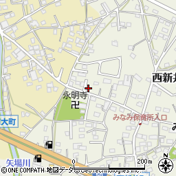 栃木県足利市西新井町3390周辺の地図