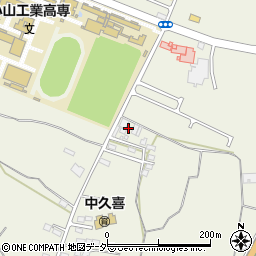 栃木県小山市中久喜1103-32周辺の地図