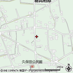 長野県安曇野市穂高柏原2950周辺の地図