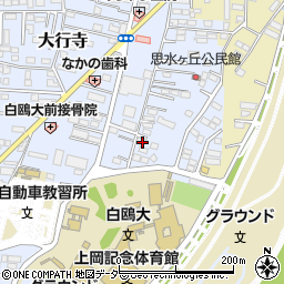 栃木県小山市大行寺1113周辺の地図
