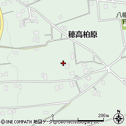 長野県安曇野市穂高柏原3739周辺の地図