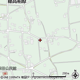 長野県安曇野市穂高柏原2908周辺の地図
