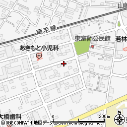 栃木県佐野市富岡町1542周辺の地図