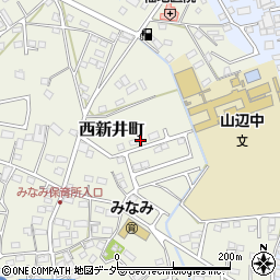 栃木県足利市西新井町3204-21周辺の地図