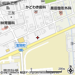 栃木県佐野市富岡町1707周辺の地図