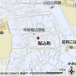 栃木県足利市堀込町2958周辺の地図