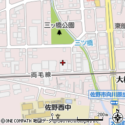 有限会社石川プレス工業所　大橋町工場周辺の地図