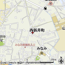 栃木県足利市西新井町3242-10周辺の地図