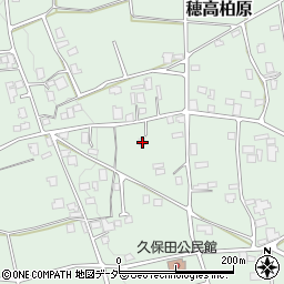 長野県安曇野市穂高柏原2998周辺の地図