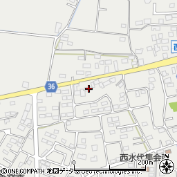 栃木県栃木市大平町西水代2453周辺の地図