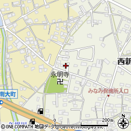 栃木県足利市西新井町3391周辺の地図