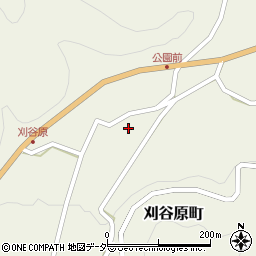 長野県松本市刈谷原町501-1周辺の地図